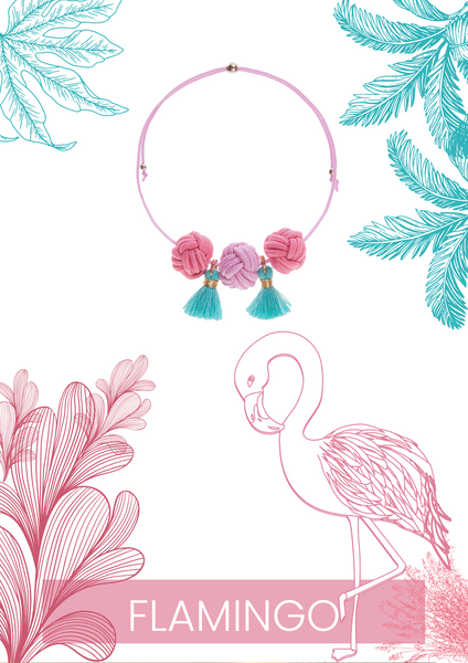 FLAMINGO Boho bracelet