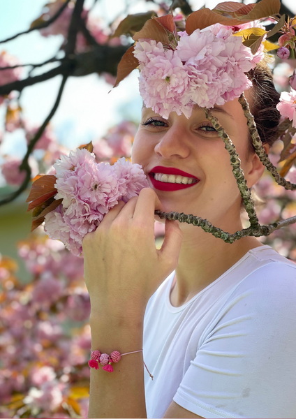 CHERRY BLOSSOM Boho Bracelet