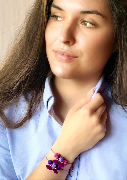 LAVENDER Boho Bracelet