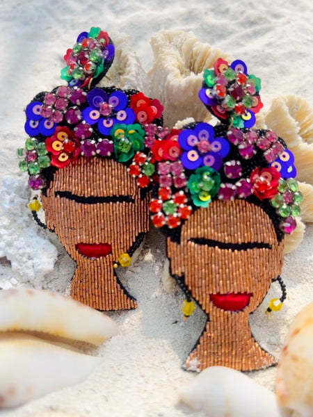 Ohrringe Frida Kahlo