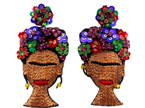Ohrringe Frida Kahlo