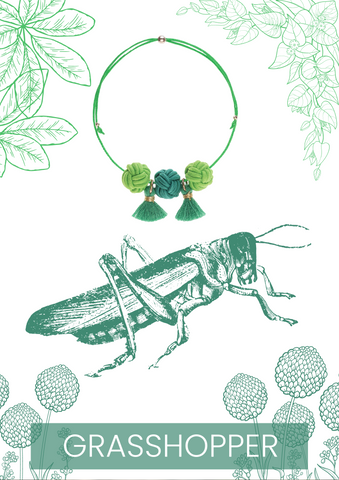 GRASSHOPPER Boho Bracelet