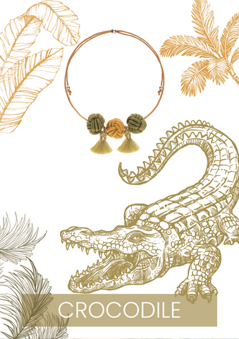 CROCODILE Boho Bracelet
