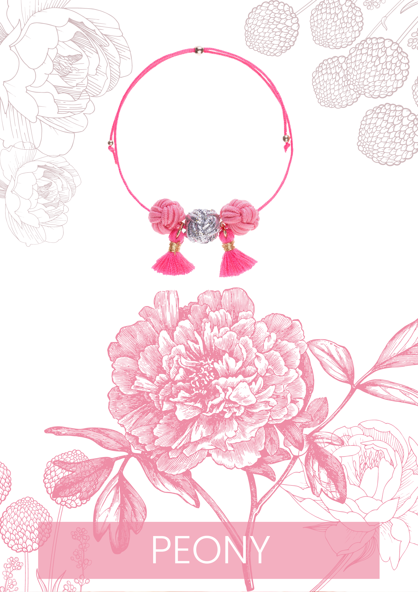 PEONY Boho Bracelet