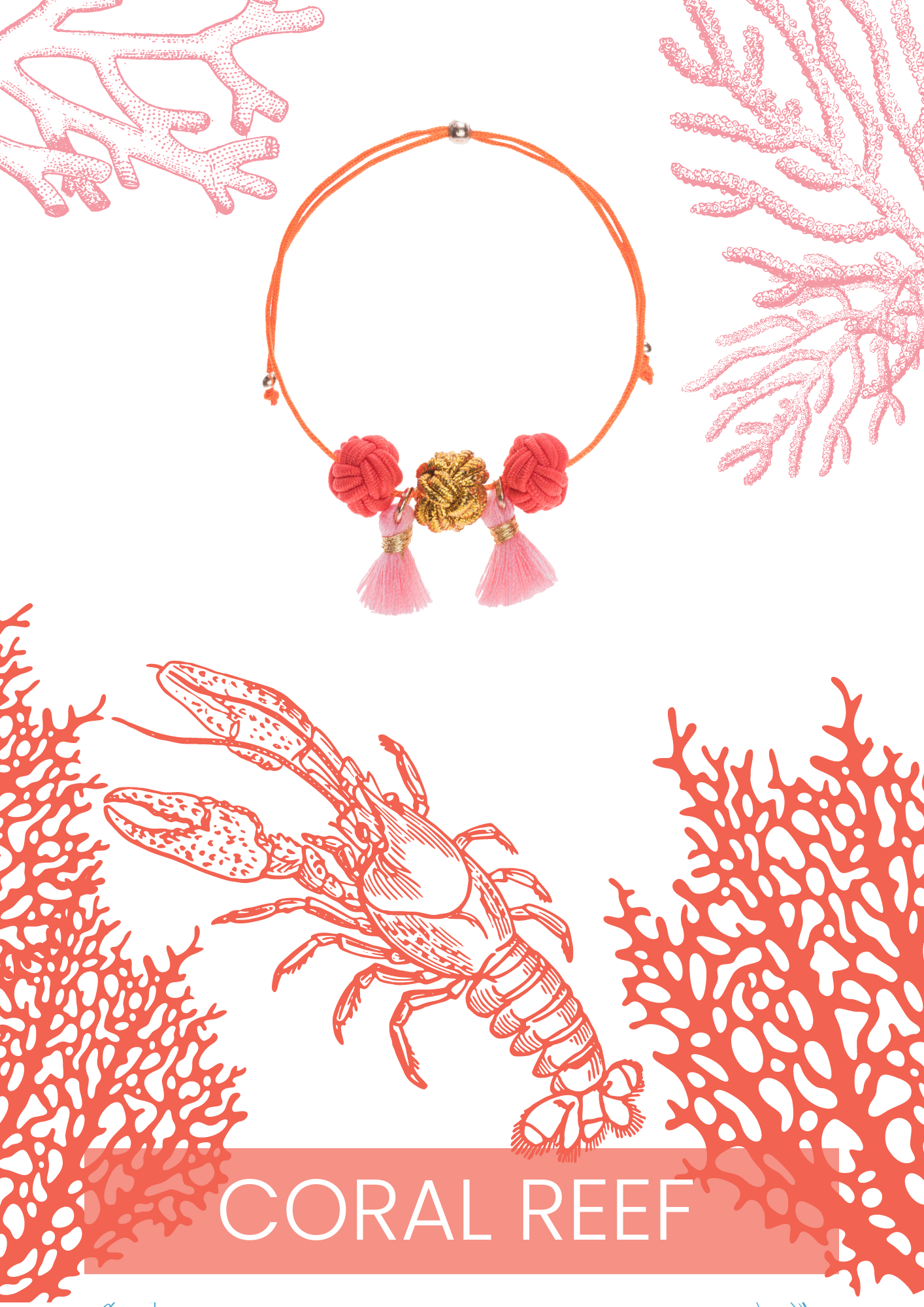 CORAL REEF Boho Bracelet